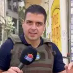 Foto mostra o apresentador da TV Aratu, afiliada do SBT, acusado de desviar dinheiro de doações