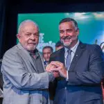 Lula e o ministro-chefe da Secom, Paulo Pimenta, são os alvos da ação | Foto: Ricardo Stuckert/PR