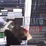 Depois da reação, o suspeito desistiu e se retirou do local | Foto: Reprodução/Redes sociais