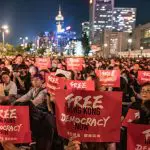 Protestos em Hong Kong ocorreram entre 2019 e 2020 | Foto: Reprodução/Redes sociais
