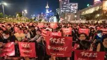 Protestos em Hong Kong ocorreram entre 2019 e 2020 | Foto: Reprodução/Redes sociais