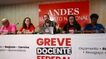 sindicatos de universidades divergem sobre greve