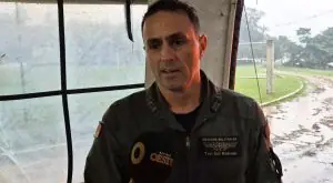 O tenente coronel Robson, da Brigada Militar do Rio Grande do Sul, durante entrevista a Oeste | Foto: Vídeo/Tauany Cattan/Revista Oeste