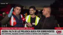 Voluntário de Canoas - RS se pronuncia contra Globo e Lula - 9/5/24 | Foto: Reprodução