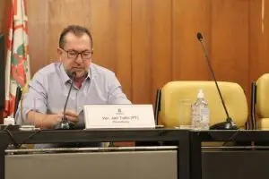 Jair Tatto elogiou a postura do atual prefeito de São Paulo, Ricardo Nunes | Foto: Reprodução/@vereadorjairtatto