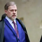 Ministro Dias Toffoli durante a Sessão Plenária no STF realizada no dia 13 de junho de 2024