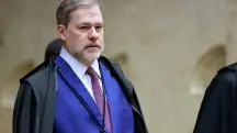 Ministro Dias Toffoli durante a Sessão Plenária no STF realizada no dia 13 de junho de 2024