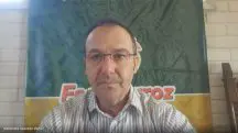 Alexandre Velho, presidente da Federarroz, durante entrevista a Oeste