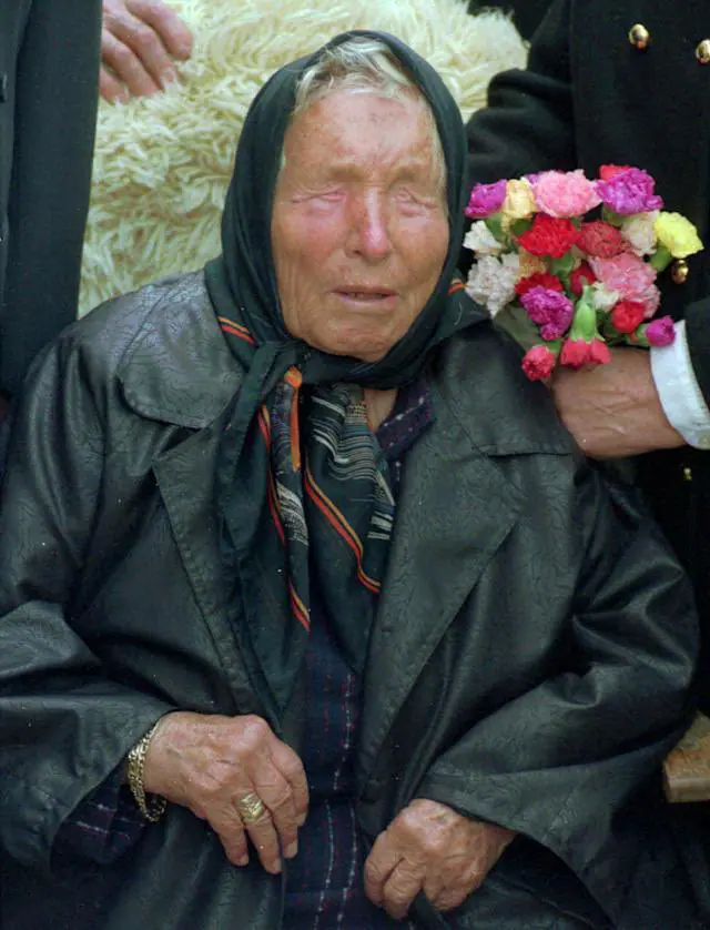 A vidente búlgara Baba Vanga, famosa por prever eventos como a Segunda Guerra Mundial e a queda da União Soviética, também fez previsões para 2024
