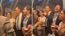 Barrosos canta Evidências com estudantes no Reino Unido