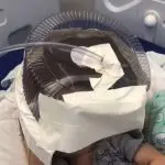A unidade de saúde revelou que o bebê, de apenas 30 meses e 20 dias, foi internado no sábado 8 | Foto: Reprodução/Redes sociais