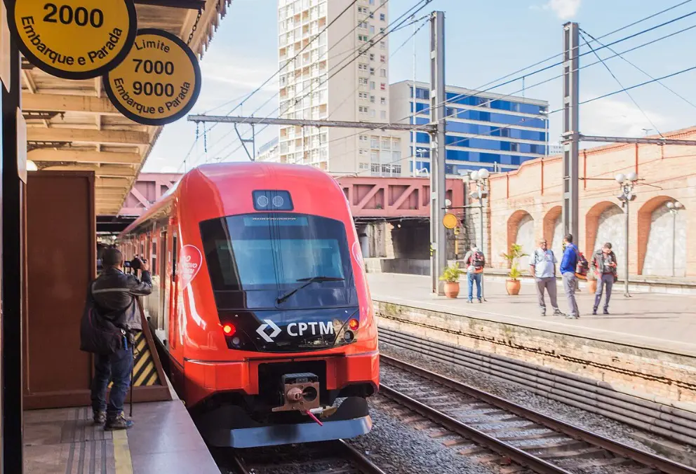 A Linha-11 Coral, em São Paulo (SP), CPTM | Foto: Divulgação/Governo do Estado de São Paulo