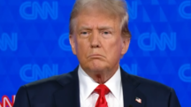 trump no debate na CNN; ele citou guerras na Ucrânia e na Faixa de Gaza