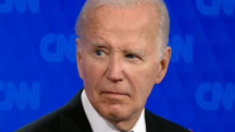 Joe Biden no debate com Donald Trump promovido pela CNN na quinta-feira, 28 de junho