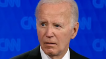 Joe Biden no debate com Donald Trump promovido pela CNN na quinta-feira, 28 de junho