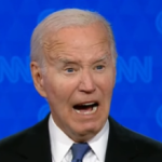 'Terão de cruzar o Estado para abortar?', perguntou Biden, referindo-se a mulheres grávidas | Foto: Reprodução/CNN