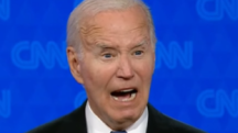 'Terão de cruzar o Estado para abortar?', perguntou Biden, referindo-se a mulheres grávidas | Foto: Reprodução/CNN