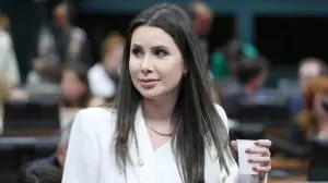 A presidente da CCJ da Câmara, Carol De Toni, durante uma audiência na comissão pouco depois de tomar posse no comando do colegiago - 6/3/2024 | Foto: Bruno Spada/Câmara dos Deputados