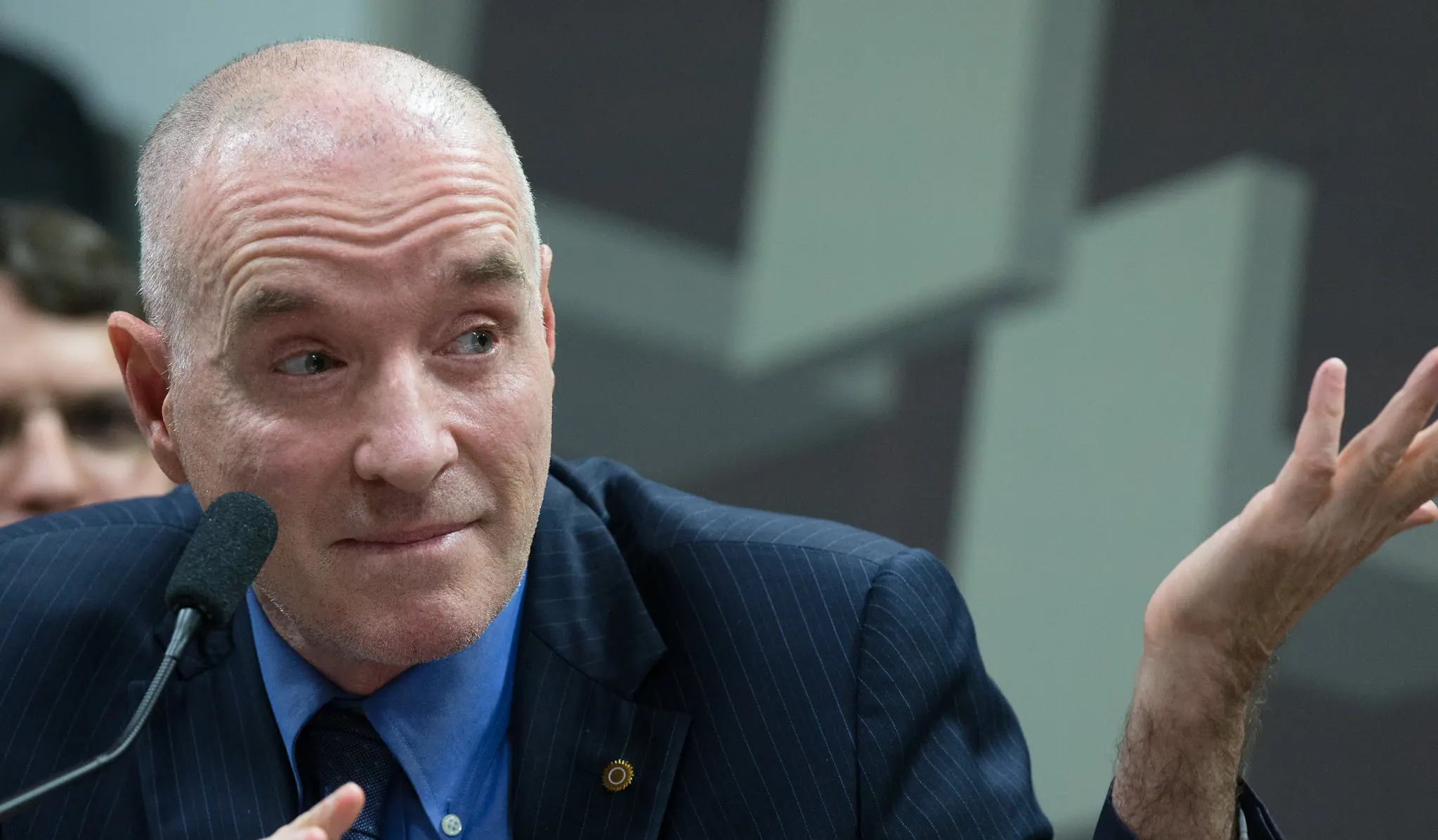 Eike Batista durante depoimento na CPI do BNDS