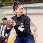 Brasileira Ester Alencar NFL