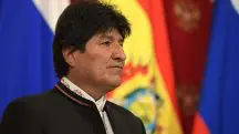 Evo Morales, depois de uma reunião com representantes da Rússia - 11/7/2019 | Foto: Divulgação/Kremlin