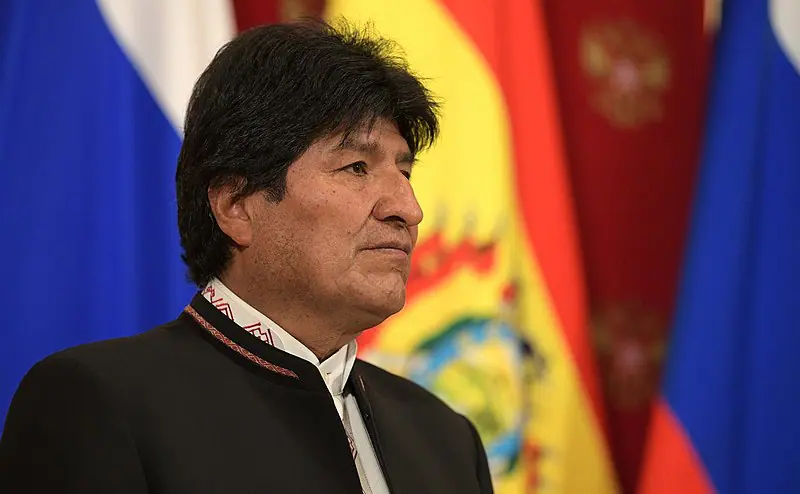 Evo Morales, depois de uma reunião com representantes da Rússia - 11/7/2019 | Foto: Divulgação/Kremlin