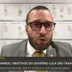 Filipe Barros durante entrevista ao Oeste Sem Filtro