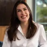 Foto perfil de Marina Helena, pré-candidata à Prefeitura de São Paulo pelo Partido Novo