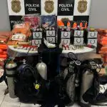 Polícia Civil apreende drogas e armas em Guarujá e Santos