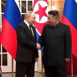 Vladimir Putin visita Kim Jong-un