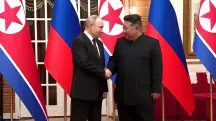 Vladimir Putin visita Kim Jong-un