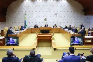 Sessão do STF que descriminalizou porte de maconha