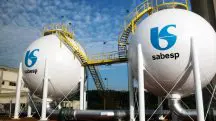 Estação de tratamento de água da Sabesp