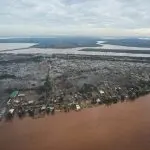 São Vendelino foi uma das cidades do Rio Grande do Sul atingidas pelas enchentes