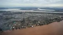 São Vendelino foi uma das cidades do Rio Grande do Sul atingidas pelas enchentes