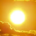 Previsão do tempo de Sol entre nuvens