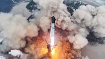 O foguete da SpaceX, o mais potente já construído, tem 120 metros de altura