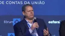 Governador Tarcísio de Freitas no Fórum Esfera