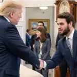 Donald Trump e Filipe Martins