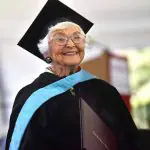 Virginia Hislop disse que o mestrado é uma recompensa pelo seu trabalho na educação ao longo da vida