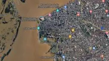 Atualização das imagens de satélite da plataforma mostra a dimensão das enchentes em Porto Alegre | Foto: Reprodução/Google Maps