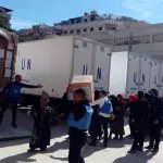 Caminhões de ajuda humanitária chegam a Gaza