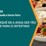 Chamada da edição do programa A Força do Agro de 7 de junho de 2024. A foto exibe um prato recheado com aveia