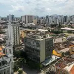 Imagem aérea da cidade de Campos dos Goytacazes