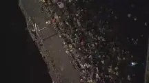 Vista aérea da cracolândia