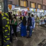 Festa Junina no centro de Marília