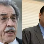 Montagem com as imagens de dois dos pré-candidatos à Prefeitura de Guarulhos (SP): Elói Pietá (SP) e Jorge Wilson (Republicanos)