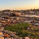 Imagem evidencia problemas pós-chuvas em parte do Rio Grande do Sul
