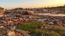 Imagem evidencia problemas pós-chuvas em parte do Rio Grande do Sul