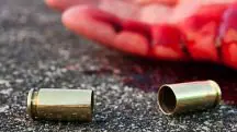 Imagem mostra um homicídio com arma de fogo